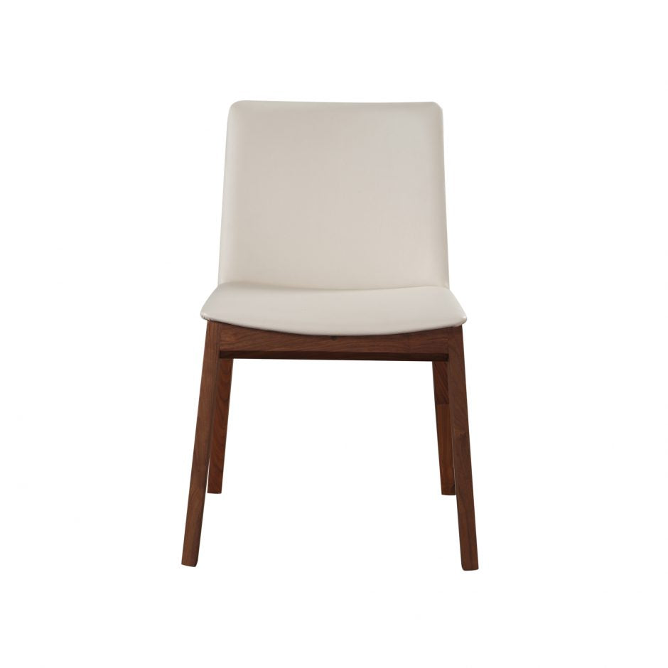 Contemporary White Guest or Conference Table Chair (Set of 2)