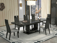 Load image into Gallery viewer, Glossy Grey Extending Conference Table with Unique Base
