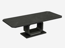 Load image into Gallery viewer, Glossy Grey Extending Conference Table with Unique Base
