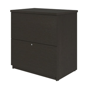 Deep Gray Locking Lateral File by Bestar