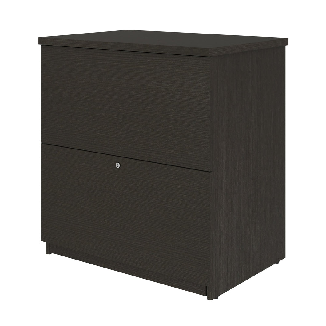 Deep Gray Locking Lateral File by Bestar