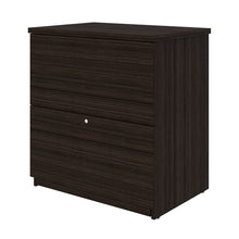 Load image into Gallery viewer, 48&quot; Office Desk with Electric Height Adjustment from 28 - 45&quot; in Dark Chocolate
