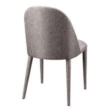 Load image into Gallery viewer, Grey Guest or Conference Chair with Seam-Patterned Back (Set of 2)
