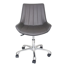 Load image into Gallery viewer, Glossy Grey Armless Guest/Conference or Office Chair
