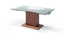 Load image into Gallery viewer, Modern 63&quot; - 95&quot; Walnut Conference Table or Executive Desk
