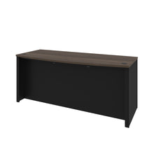Load image into Gallery viewer, Executive Antigua and Black 71&quot; Twin Pedestal Desk

