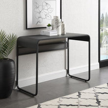 Load image into Gallery viewer, Modern 42&quot; Grey Metal Writing or Computer Desk
