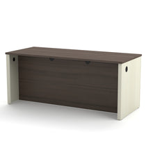 Load image into Gallery viewer, White Chocolate &amp; Antigua 71&quot; Executive Desk
