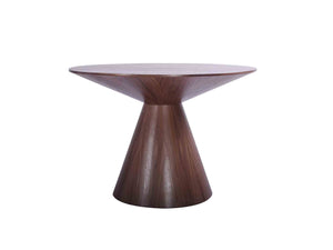 47" Round Meeting Table in Walnut