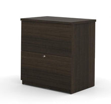 Load image into Gallery viewer, Modern Narrow Dark Chocolate 66&quot; Office Desk
