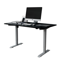 Load image into Gallery viewer, 55&quot; Motorized Desk in Black

