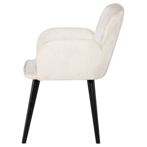 Champagne Microsuede Cozy Office Chair