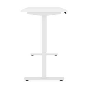 White 60" Adjustable Height Standing Desk